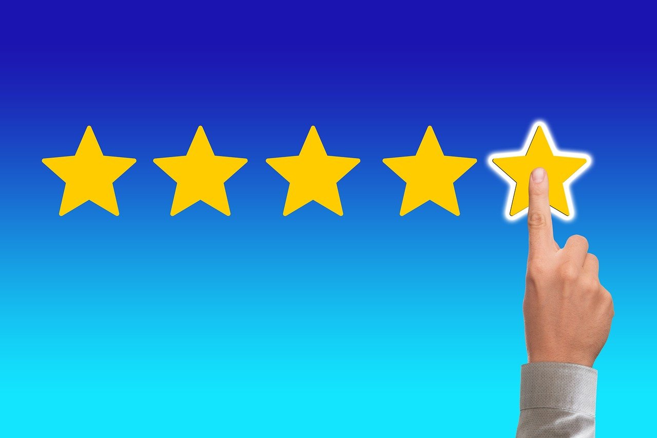 Star rating and quality assessment for money.com reviews