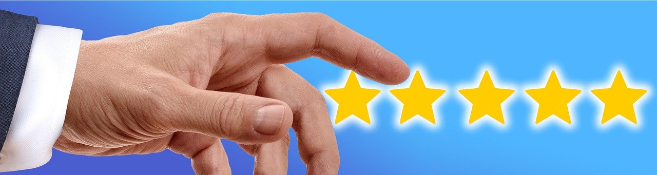 Popular review stars and touch interaction for money.com reviews